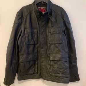 Superdry Premium Leather Jacket💵